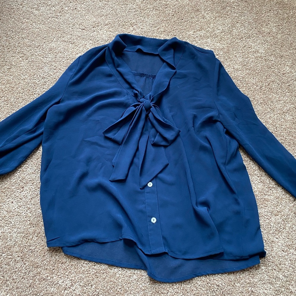 NWOT Sheer Forever 21 Blouse